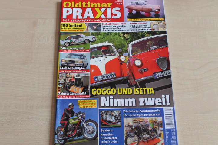 Deckblatt Oldtimer Praxis (02/2013)
